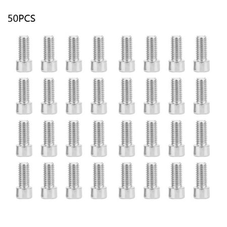

2024 Big sale 50Pcs Hex Socket Bolt Screw Stainless Steel Cylinder Head Fasteners for Wood ToolM8x16