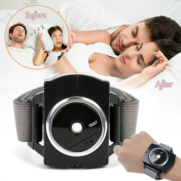 Anti-Snore Wristband Intelligent Snore Stopper Biosensor Anti Snoring Device Infrared Ray Detects  Sleep Connection Bracelet Sleeping Aid Equipment