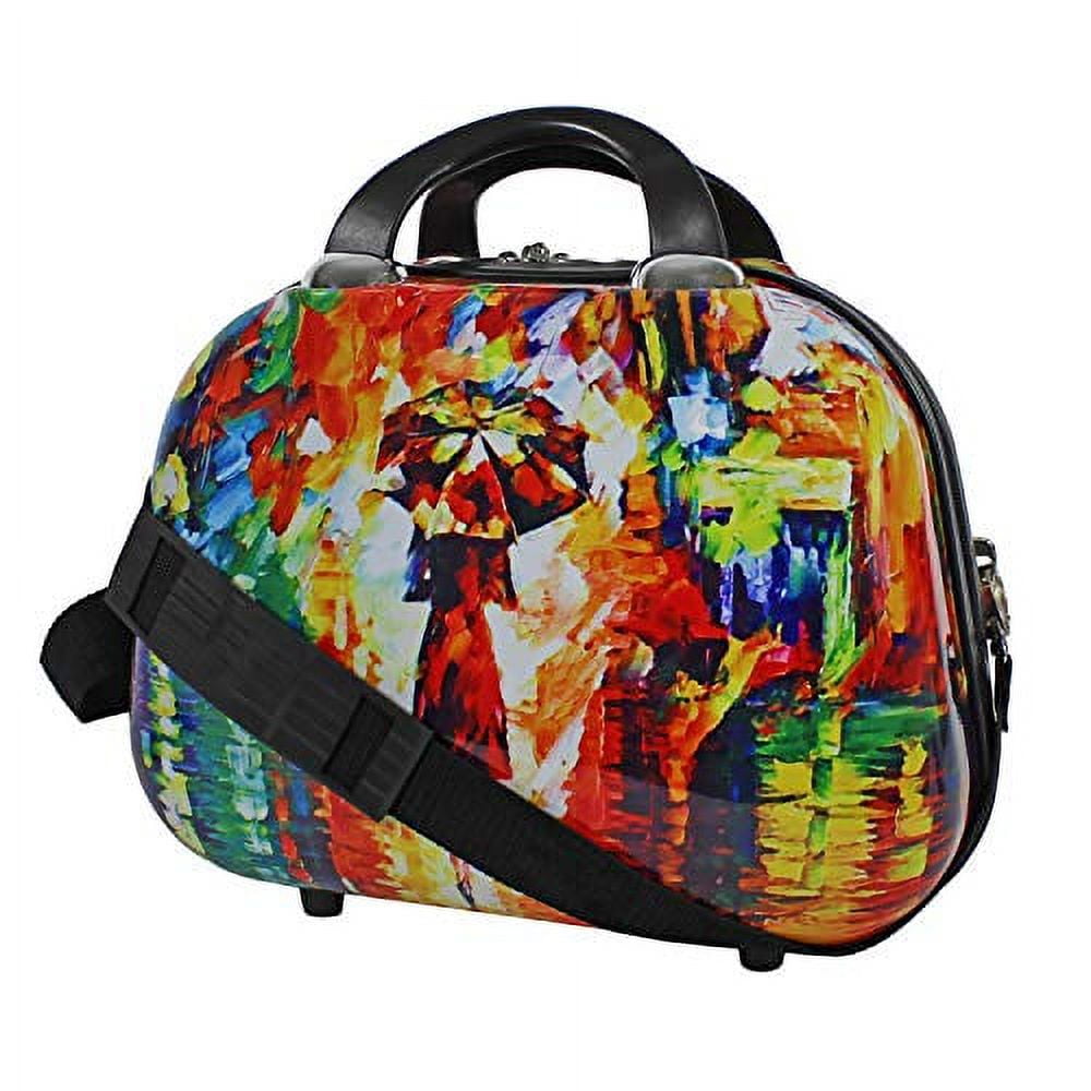 World Traveler 13-Inch Cosmetic Case Shoulder Tote - Paris Nights