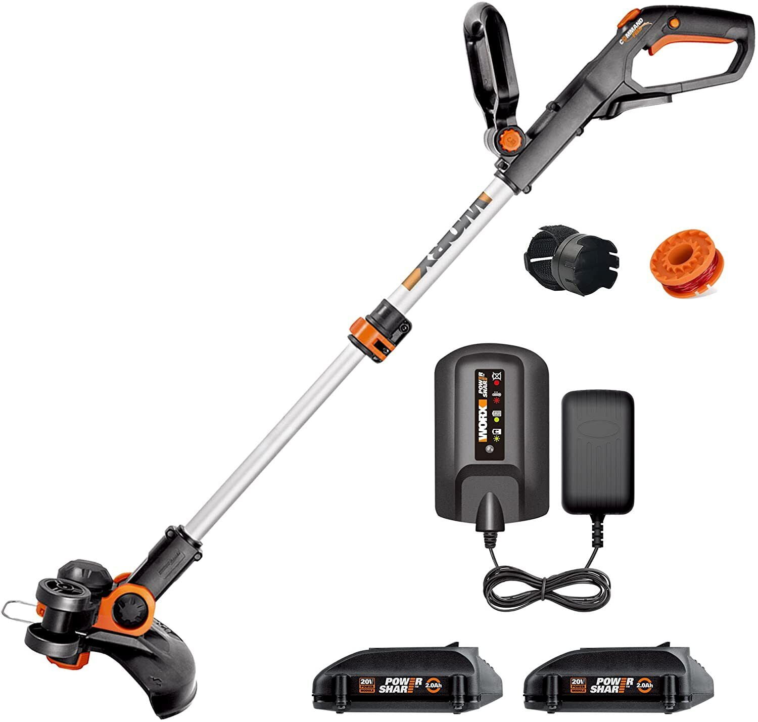 Worx WG163 GT 3.0 20V Power Share 12" Cordless String Trimmer & (Battery & Charger Included) - Walmart.com