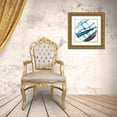 thumbnail image 3 of Stramel, Renee W. 20x20 Gold Ornate Wood Framed with Double Matting Museum Art Print Titled - Geo Logic II, 3 of 4