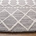 thumbnail image 3 of Safavieh Blossom Aspen Geometric Wool Area Rug, Gray/Ivory, 6' x 6' Round, 3 of 10