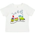 thumbnail image 3 of Inktastic Fourth Birthday Party Train Boys or Girls Toddler T-Shirt, 3 of 5
