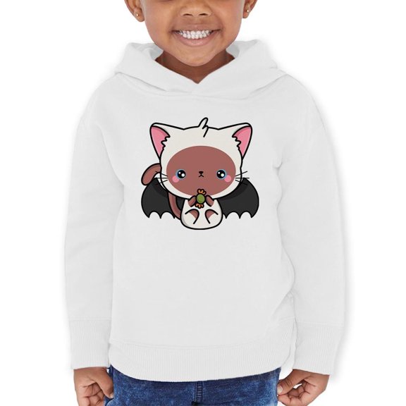Cute Vampire Kitten W Candy Hoodie Toddler -Image by Shutterstock, 5 Toddler