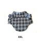 thumbnail image 3 of Camisa para perros Methold Multicolor Transpirable Sin hebillas Estilo simple Azul XXL, 3 of 6