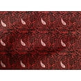 thumbnail image 4 of oneOone Cotton Poplin Fabric Leaves & Paisley Block Printed Craft Fabric BTY 42 Inch Wide, 4 of 4