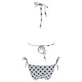 thumbnail image 6 of Hinvhai Plus size Swimsuits clearance Womens Swimming Costume Padded Swimsuit Monokini Push Up Bikini Sets Swimwear White S(S), 6 of 8