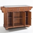 thumbnail image 1 of Pemberly Row Contemporary Wood Kitchen Island in Cherry / Gray, 1 of 7