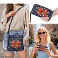 thumbnail image 3 of Yuyamidu 2‑Piece Christmas Women Crossbody Bag & Wallet Accessory Set Snowman Sling Bag & Purse Set for Women, Adjustable Shoulder Strap, Stores Credit Cards & Small Items, 3 of 7