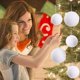 thumbnail image 5 of 6/60 bolas de nieve de espuma blanca, bolas de nieve artificiales falsas, adornos de piel para árbol de Navidad, colgantes para niños, decoración para fiesta de Navidad y Año Nuevo, 5 of 5