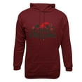 thumbnail image 2 of PNTUTB Men's Casual Solid Color Styling Christmas Graphic Print Long Sleeve Hoodie Drawstring Pullover Sweatshirt with Pocket, 2 of 6