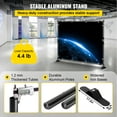 thumbnail image 3 of KFFKFF 10 x 8 Ft Display Banner Stand, Customizable Size for Trade Fair Wall, Exhibitor Photo Booth Background, 3 of 9