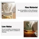 thumbnail image 2 of Naiovety Humidificador de aire ABS, Control remoto, funcionamiento silencioso, reemplazo de boquilla doble, difusor de 2,5 l, ventilador Humidificadores Blanco, 2 of 6