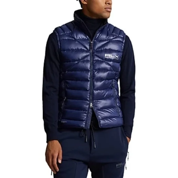 RLX Ralph Lauren Water Repellent Packable Down Vest Size XXLarge