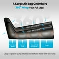 thumbnail image 3 of FIT KING Air Compression Recovery System,Foot and Leg Massage Boots for Blood Circulation and Fast Recovery,Sequential Compression Device for Athletes,FSA-HSA Approved ,Medium, 3 of 11