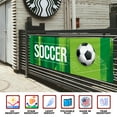 thumbnail image 3 of Soccer Large Banners and Signs for Outdoor by DreamController-Polyester Banner with 4 Holes for Easy Hang Indoor & Outdoor| 6x2 Feet UV & Water Resistant HD Banner| Made in USA, 3 of 6