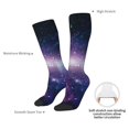 thumbnail image 4 of Fotbe Planets Stars And Galaxies1 Calcetas Divertidas Estampadas para Hombre y Mujer, Calcetas de Algodón hasta la Rodilla para Caminar, Correr, Enfermería y Embarazo, 4 of 6