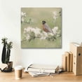 thumbnail image 6 of Epic Graffiti 'Springtime Robin' by Lori Deiter, Canvas Wall Art, 18"x18", 6 of 8