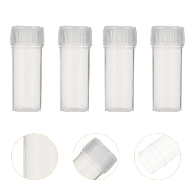 Minkissy 100 Pcs Bouteille Distributrice de Colle Bouteilles en Plastique Transparent pour Usage Cuisine