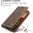 thumbnail image 4 of CaseMe for iPhone 15 Wallet Case Soft PU Leather Flip Case Magnetic Stand Flip Protective Cover Leather Case with ID & Credit Card Slots Holder Case-Coffee, 4 of 8