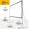 thumbnail image 6 of Kodak Portable 120" Projector Screen with Stand & Carry Case, 6 of 8