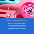 thumbnail image 4 of Patins à Roulettes Quad pour Enfants, Patins à Roulettes avec Taille Ajustable Freins Doubles Roues Lumineuses pour Filles Garçons, 4 of 8