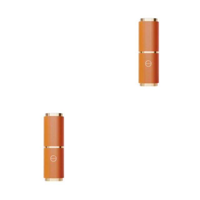 Langgg Travel Toothbrush Organizer Easy To Clean Modern And Durable Eco-friendly Portable Toothbrush Luxurious Bathroom Storage orange 2Set