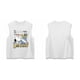 thumbnail image 3 of Snoopy-Chaleco con estampado creativo de animación de dibujos animados, camiseta versión coreana Ins, moda versátil, estilo de pareja, Top, regalo de cumpleaños, 3 of 5
