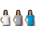 thumbnail image 4 of Girls Clementine Three-Pack Everyday Crewneck T-Shirts (Pack of 3), 4 of 7