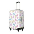 thumbnail image 2 of Haiem Easter Colorful Rabbit Luggage Cover Printed Suitcase Covers for Luggage Elastic Washable Suitcase Protector Fits 18-32 Inch Luggage-X-Large, 2 of 9