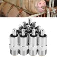 thumbnail image 4 of Bebedero Automático De Tetina De Acero Inoxidable Ecológico De 10 Piezas, Bebedero De Tetina Para Cerdo, Para Bebedero De Tetina Para Cerdo, 4 of 7