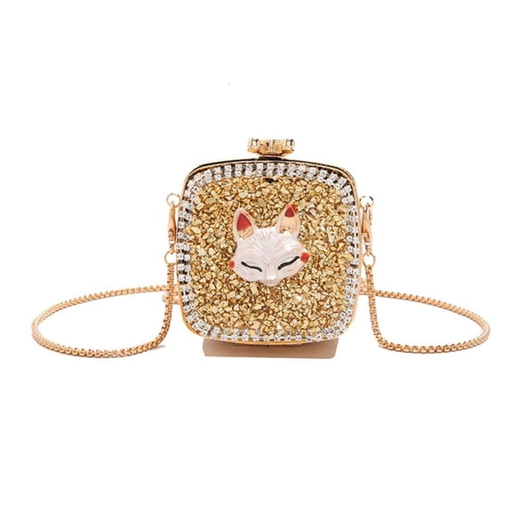 Women Crossbody Bag Acrylic Shoulder Bag Chain Bag Glittering Evening Bag