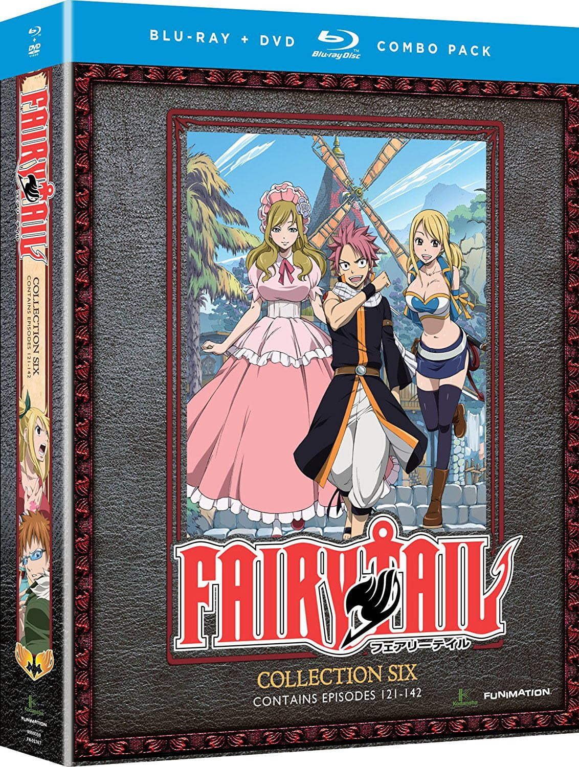 Free Shipping! Fairy Tail: Collection Five (Blu-ray + DVD