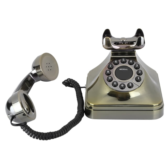 With Large Number Keypad, Antique Telephone, Antique Bronze Vintage Telephone, For Office Home