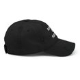 thumbnail image 6 of Ruffler Of Feathers Distressed Dad Hat Annoying Friend Gift Hat (Black), 6 of 6