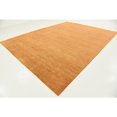 thumbnail image 5 of Unique Loom Indoor Rectangular Solid Vintage Area Rugs Orange, 9' 10 x 13' 0, 5 of 6