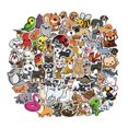 thumbnail image 1 of 100Pcs Cute Animal Stickers Waterproof PVC Stickers for Laptop, Skateboard, Water Bottles, Computer, Phone Gift for Kids, 1 of 4
