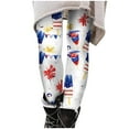 thumbnail image 3 of Vivianyo HD Women's Independence Day Yoga Patriotic Pants Fashion Casual 4Th Of July American Flag Print Leggings with Yoga Sport Elastic Slim Pants（All Colors and Sizes）, 3 of 5