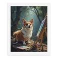 thumbnail image 5 of Paint by Numbers Kit for Adults, Corgi Painting Adventure Forest Scene Paint by Numbers, Easy Paint by Numbers Kit for Adults Beginner, DIY Adult Paint by Number Kits on Canvas, Home Decor, 5 of 7
