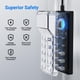 thumbnail image 3 of Bloque de cargador USB C Resypey de 10 puertos (6 USB-A y 4 USB-C) de 50 W, 3 of 6