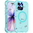 thumbnail image 1 of Funda de teléfono Mangix para iPhone 17 impermeable con protector de pantalla, 1 of 8