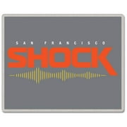Angle View: San Francisco Shock WinCraft Rectangle Pin