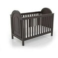 Lolly & Me Ellery 4in1 Convertible Crib Espresso