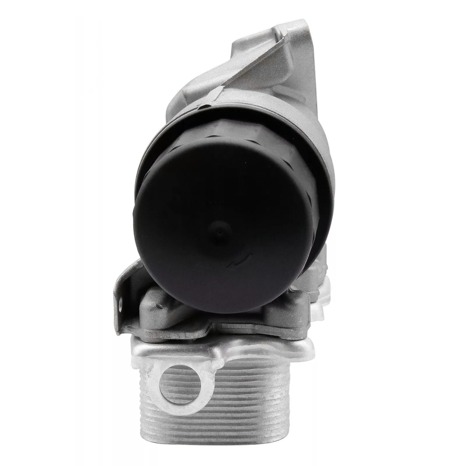 Aluminum Oil Filter Housing with Cooler Gasket for Mercedes C300, E350, G550, Ensures Durability Leak Resistance