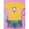 thumbnail image 3 of Red-haired Girl T-Shirt Juniors -Image by Shutterstock,  x-Large, 3 of 4