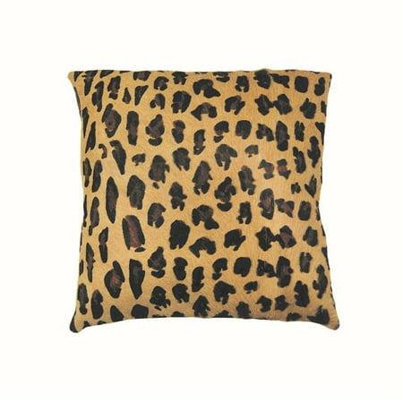 Natural 676685000057 18 x 18 in. Torino Togo Cowhide Pillow - (Best Leopard Gecko Hides)