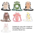 thumbnail image 4 of Cute Protective Case Insulation Cup Pouch Carrier Mug Holder Beverage Bag Water Bottle Covers Cup Sleeve CHICKEN, 4 of 8