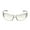 Transparent frame wh, variant on Futuristic Color Lens Sunglasses for Teens Carnival Party Taking Photo Tool
