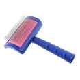 thumbnail image 2 of Blue Universal Slicker Brush Professional Dog Grooming Tool Choose Regular Size (Both Sizes), 2 of 7