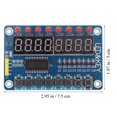 thumbnail image 2 of unbranded 4Ud De Pantalla LED Con 8 Teclas Para Microcontrolador Tm1638 Integrado, 2 of 7